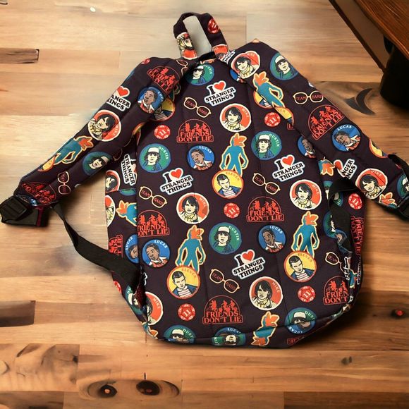 Stranger Things Upside Down Shadow Exclusive BackPack Friends Dont Lie Loungefly - Picture 5 of 13